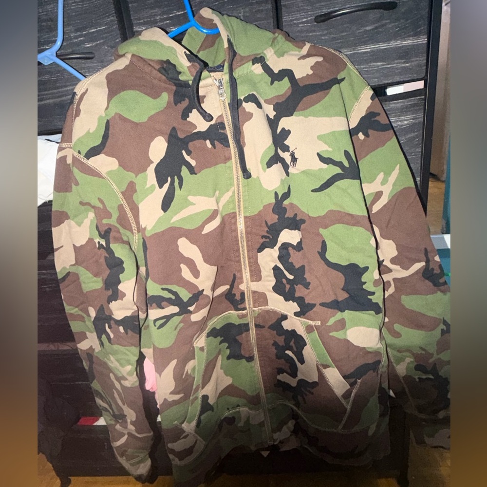Ralph Lauren Camo Zip-Up Jacket